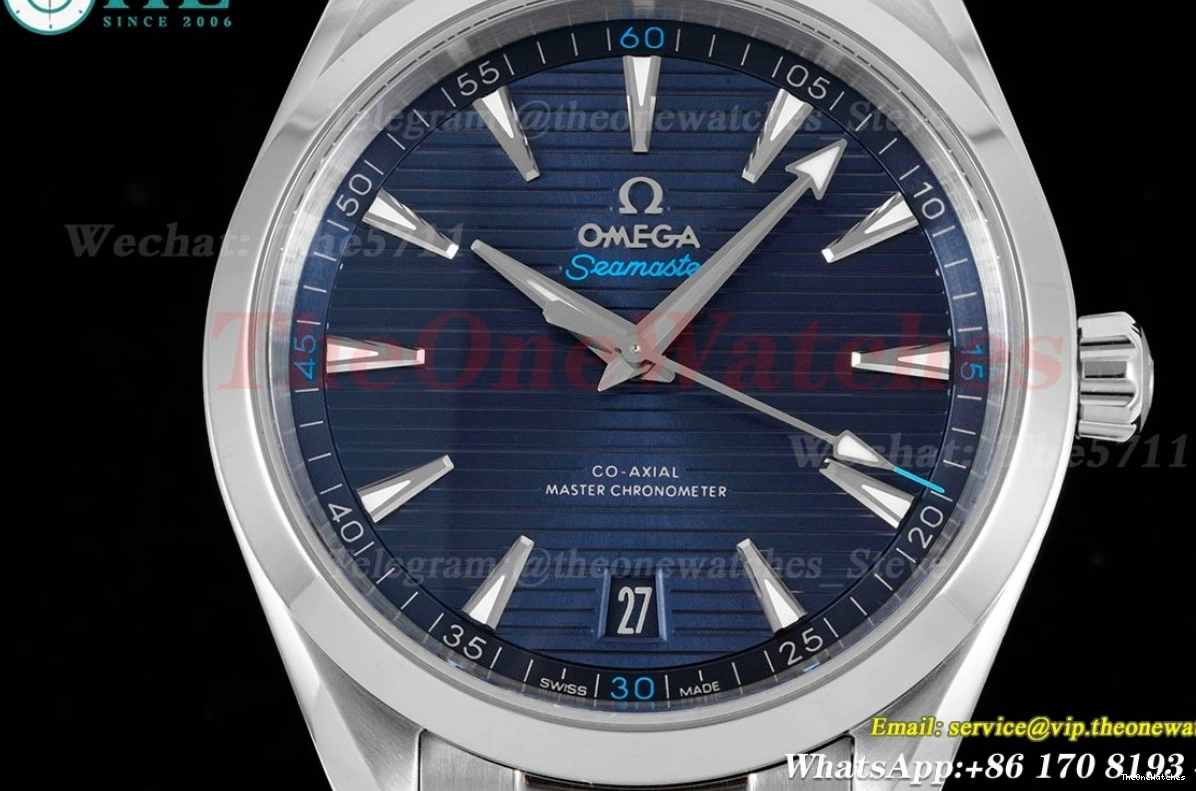 Blue SS VSF Master A8900 41mm SS Aqua Super Terra Clone Dark 150m 0306